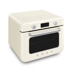 Ηλεκτρικό Φουρνάκι Smeg COF01CREU Combi Ατμού, Γκριλ και Αέρα Μπεζ
