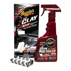 Καθαριστικό αφαίρεσης ρύπων με πηλό Quik Clay Starter Kit 473ml+80gr σετ 2τμχ