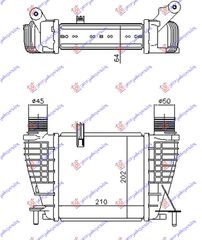 ΨΥΓΕΙΟ INTERCOOLER 1.5 ΠΕΤΡΕΛΑΙΟ (210x205x64)ΣΦΥΓΚΤΗΡΑ