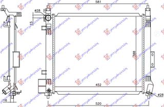 ΨΥΓΕΙΟ 1.2 DIGΒΕΝΖΙΝΗ ΜΗΧΑΝΙΚΟ (450x390x16)