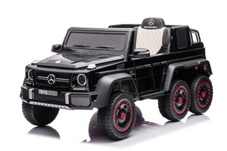 Rechargeable car Licensed Mercedes Benz G63 AMG 6*6 Black - Kikka Boo