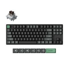 Keychron K8 Ultra (K8U-J3) ZMK Wireless 8K Mechanical Keyboard Brown Switch (Hot-Swap) 80% Us Layout