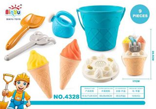 Σετ παιχνίδια παραλίας - 9pcs - 4328 - 232329-thumb-1
