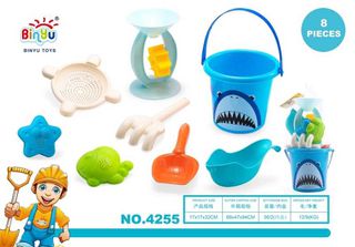 Σετ παιχνίδια παραλίας - 8pcs - 4255 - 232328-thumb-1