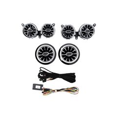 Brostinés plevrikés grílies exaerismoú AC 64 chromáton gia Mercedes E-Class W213 S213 C238 2016-2019