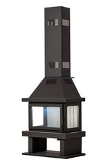 Ενεργειακό Τζάκι Αμεσης Τοποθέτησης FREESTANDING - 3 SIDE 90/55
