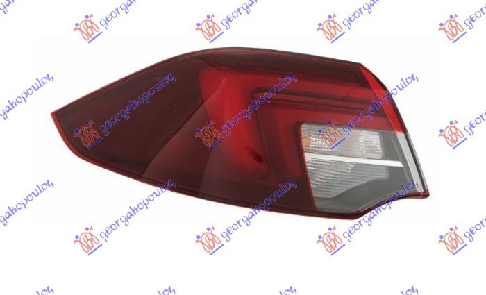 ΦΑΝΟΣ ΠΙΣΩ ΕΞΩ LED (Ε) (DEPO) ΑΡ