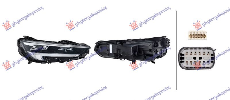 ΦΑΝΟΣ ΕΜΠΡΟΣ FULL LED (HELLA) ΔΕ