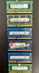 RAM DDR3 FOR LAPTOP 6 X 2GB (ΟΛΕΣ ΜΑΖΙ)