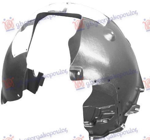 ΘΟΛΟΣ ΕΜΠΡΟΣ ΠΛΑΣΤΙΚΟΣ (ΜΕ ΗΧΟΜΟΝΩΣΗ) ΑΡ — PEUGEOT 3008 I 2009-2013