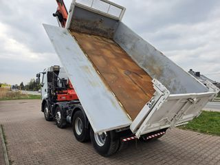 Ανατροπή + Γερανός Renault 2011 LANDER 380 8X4 PALFINGER 16001 ΑΝΑΤΡΩΠΗ-thumb-2