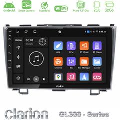 Clarion GL300 Series 4Core Android ClarionOS 2+32GB Honda CRV Navigation Multimedia Tablet 9" Με Carplay & Android Auto