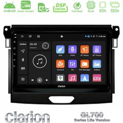 Clarion GL700 Lite Series 8Core Android ClarionOS 2+32GB Ford Ranger 2017-2022 Navigation Multimedia Tablet 9" Με Carplay & Android Auto
