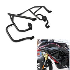 Crashbars Motorcycle Crash Protection for Loncin Voge 300ds LX300-6L/P Black