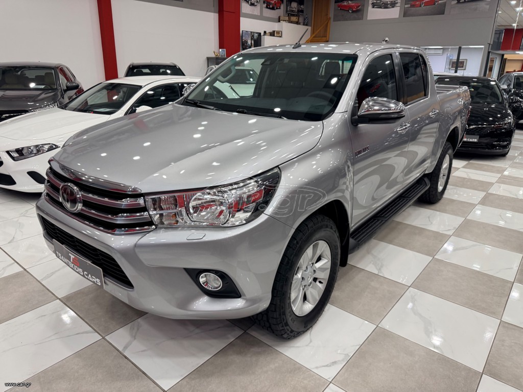 Φορτηγό Έως 7.5τ Toyota 2019 Hilux! AUTO! 2.4 Dc 4x4 Cruiser AT! ΕΛΛΗΝΙΚΟ! ΧΡΥΣΗ ΕΓΓΥΗΣΗ!