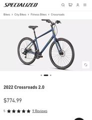 Πόλης Specialized 2023 Crossroads 2.0 m