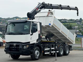 Γερανοί - Φορτηγά Με Γερανό Renault 2018 C 430 * HIAB X - HIDUO 188 + ΤΗΛΕΧΕΙΡΙΣΤΗΡΙΟ * 6x4-thumb-1