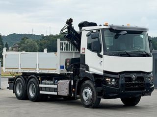Γερανοί - Φορτηγά Με Γερανό Renault 2018 C 430 * HIAB X - HIDUO 188 + ΤΗΛΕΧΕΙΡΙΣΤΗΡΙΟ * 6x4-thumb-2