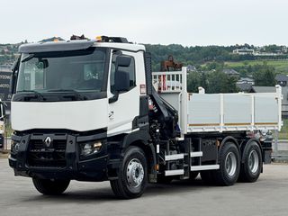 Γερανοί - Φορτηγά Με Γερανό Renault 2018 C 430 * HIAB X - HIDUO 188 + ΤΗΛΕΧΕΙΡΙΣΤΗΡΙΟ * 6x4-thumb-3