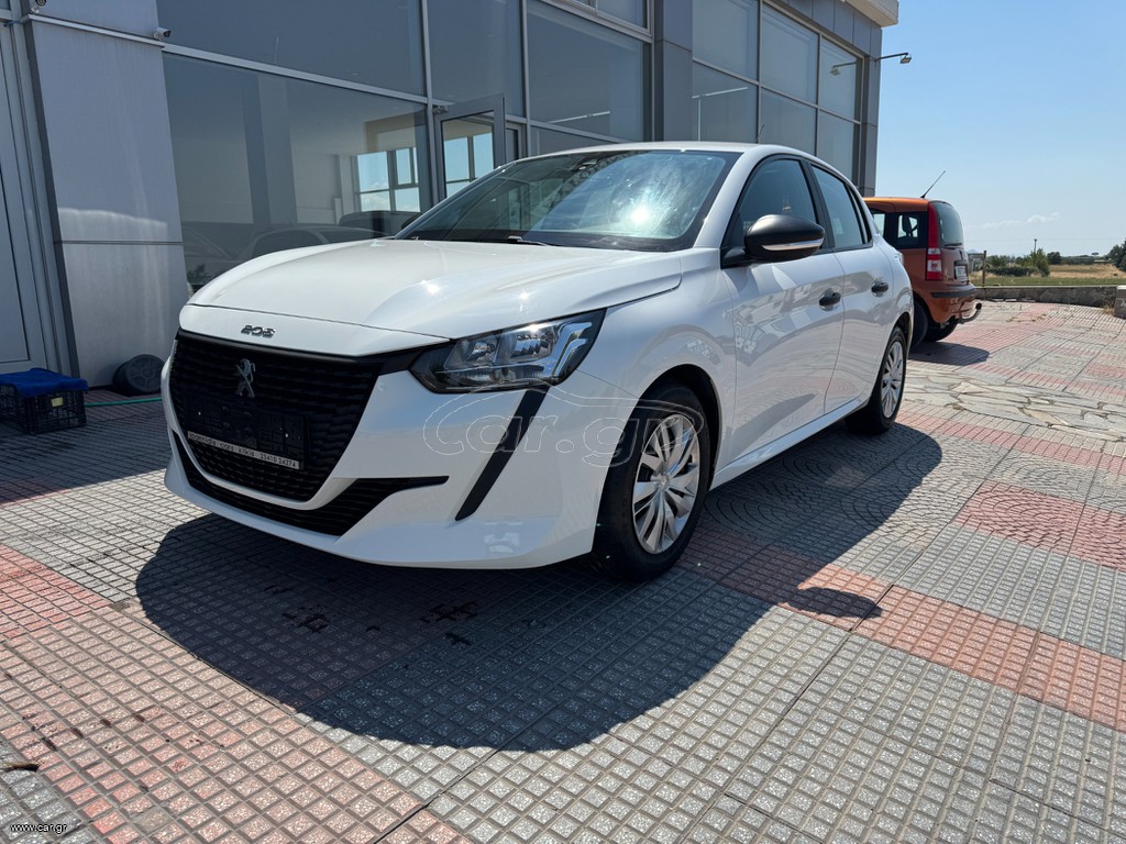 Κλούβα Peugeot 2022 * VAN 208 * ΕΛΛΗΝΙΚΗΣ ΑΝΤ. * 6ΤΑΧΥΤΟ *1.5 *BOOK SERVICE