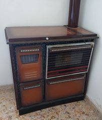 Σόμπα με φούρνο ξύλων