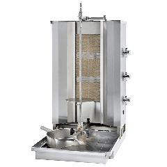 Γυριέρα Αερίου με 3 Καυστήρες 10.5kW για Έως 40kg Κρέας Vrettos Hercules 3