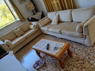 Σαλόνι σετ 3θέσιος και 2θέσιος καναπές