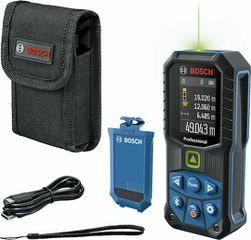 Bosch GLM 50-27 CG Professional Μετρητής απόστασης λέιζερ Μαύρος (Μαύρο), Μπλε 50 m