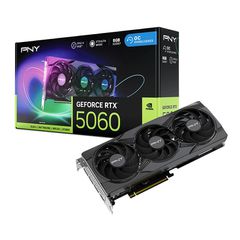PNY GeForce RTX 5060 8GB GDDR7 ARGB EPIC-X RGB OC Triple Fan