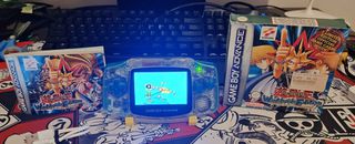 Gameboy Advance Διαφανές Κέλυφος IPS Laminated Screen USB C Φόρτιση Μπαταρίας