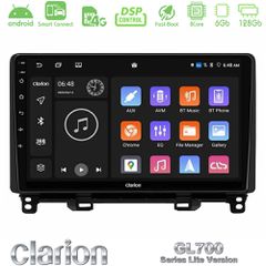 Clarion GL700 Lite Series 8Core Android ClarionOS 6+128GB Honda Jazz 2021-2025 Navigation Multimedia Tablet 9" Με Carplay & Android Auto