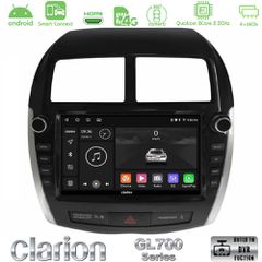 Clarion GL700 QUALCOMM Series 8Core Android ClarionOS 4+64GB Mitsubishi ASX 2013-2018 Navigation Multimedia Tablet 9" Με Carplay & Android Auto (Oem Look)