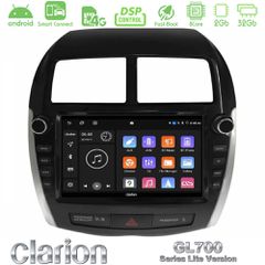 Clarion GL700 Lite Series 8Core Android ClarionOS 2+32GB Mitsubishi ASX 2013-2018 Navigation Multimedia Tablet 9" Με Carplay & Android Auto (Oem Look)