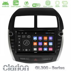 Clarion GL300 Series 4Core Android ClarionOS 2+32GB Mitsubishi ASX 2013-2018 Navigation Multimedia Tablet 9" Με Carplay & Android Auto (Oem Look)