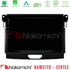 Nakamichi NAM5710 Series 8Core Android13 4+64GB Ford Ranger 2017-2022 Navigation Multimedia Tablet 9"