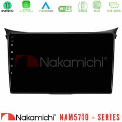 Nakamichi NAM5710 Series 8Core Android13 4+64GB Hyundai i30 2012-2017 Navigation Multimedia Tablet 9"