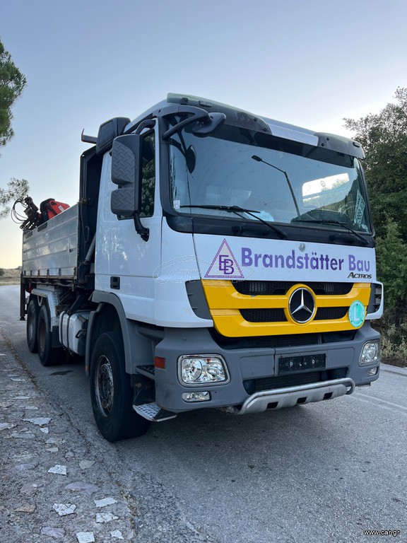 Ανατροπή + Γερανός Mercedes-Benz 2012 ACTROS 2641
