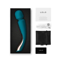 LELO SMART WAND 2 MASSAGER MEDIUM OCEAN BLUE-thumb-2