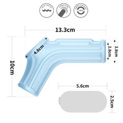 Vibrating Ridge Knights Ring with Scrotum Sleeve-thumb-2