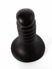 X-Men 10" Extra Girthy Butt Plug Black IV-thumb-5