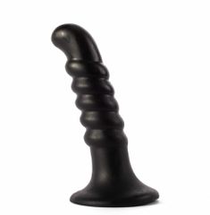 X-Men 10" Extra Girthy Butt Plug Black IV-thumb-2