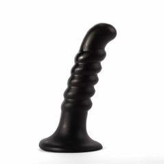 X-Men 10" Extra Girthy Butt Plug Black IV-thumb-4
