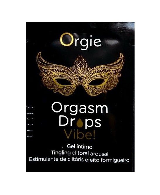 SACHET ORGASM DROPS VIBE! - 1 ML
