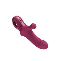 FUN FACTORY - BI STRONIC CURVE THRUSTING RABBIT PULSATORS WINE RED-thumb-2