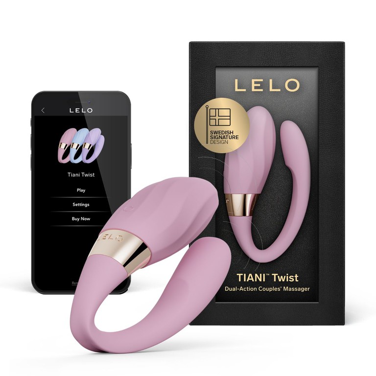 LELO - TIANI Twist Couples Vibrator - Soft Pink