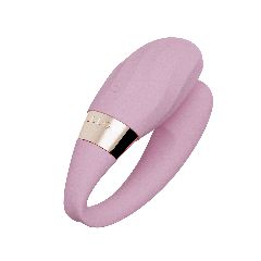 LELO - TIANI Twist Couples Vibrator - Soft Pink-thumb-1