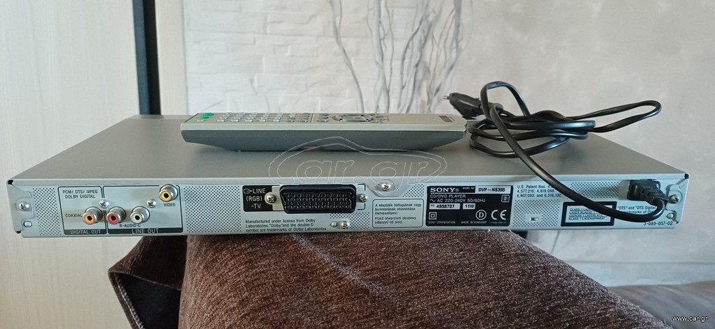 DVD PLAYER SONY