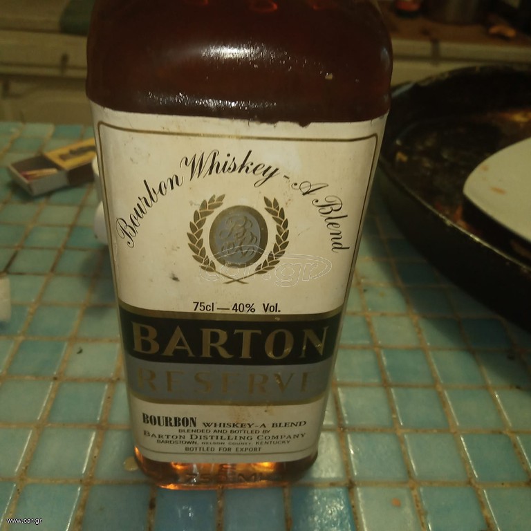 BARTON RESERVE WHISKEY 1970S