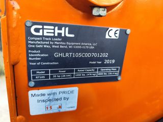 Εκσκαφάκι (διαβολάκι) Gehl 2019 RT105-thumb-22