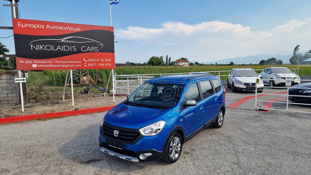 Dacia Lodgy 2016 1.5DCi*110PS*STEPWAY*7ΘΕΣΙΟ*NAVI*KAMERA*EURO6B